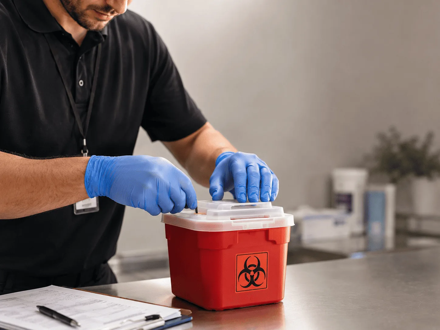 Why choose Sharps Waste Disposal in Orfordville, WI